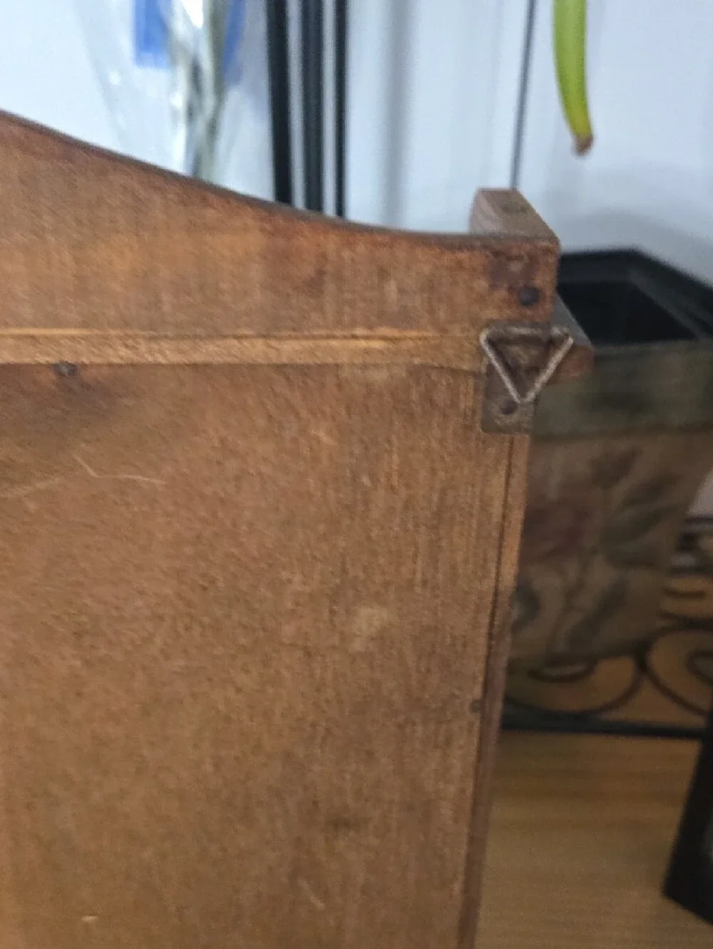 Vintage Wooden Spice Cabinet w/ Eagle Emblem – Retro Boho Kitchen Décor – Comple